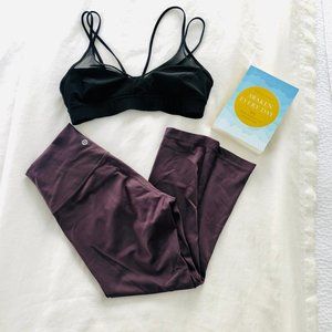 LuluLemon Anew Bra Black Sz 8